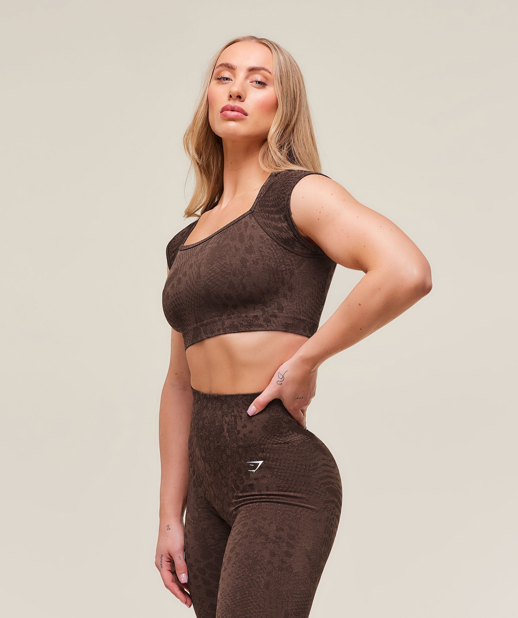 Adapt Animal X Whitney Seamless Crop Top - Image 7