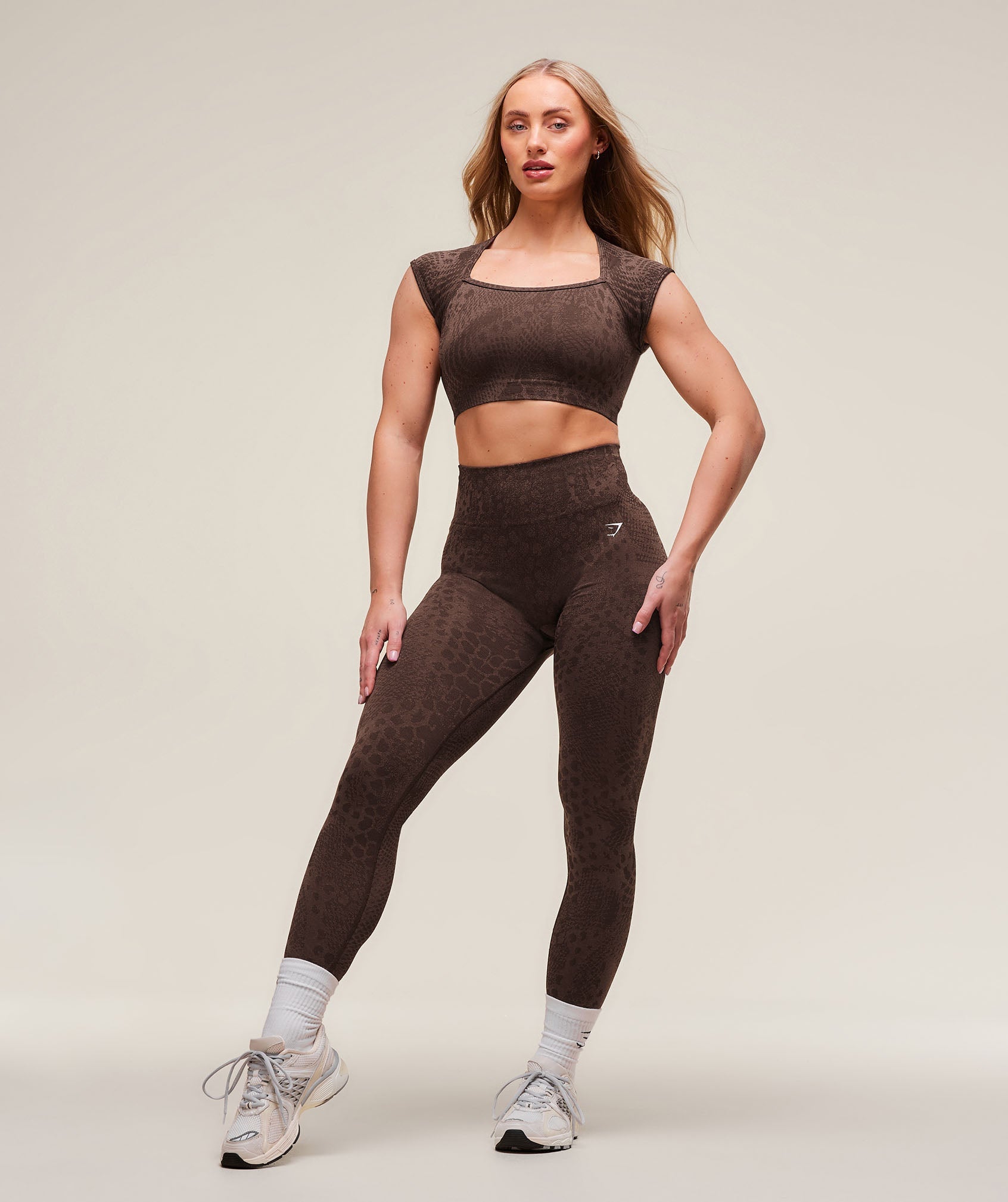 Adapt Animal X Whitney Seamless Crop Top - Image 4