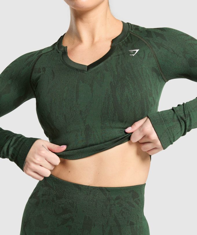 Adapt Camo Seamless Long Sleeve Top