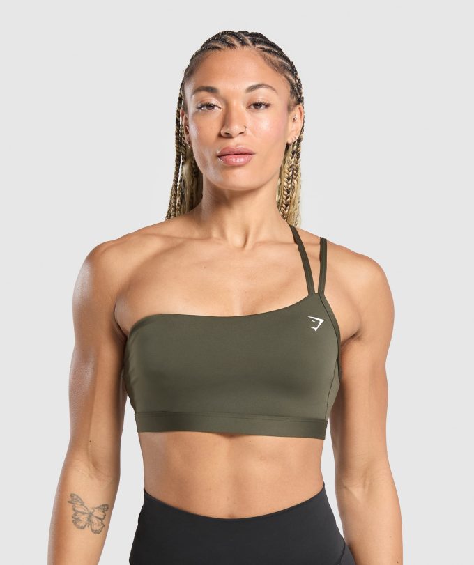 One Shoulder Sports Bra