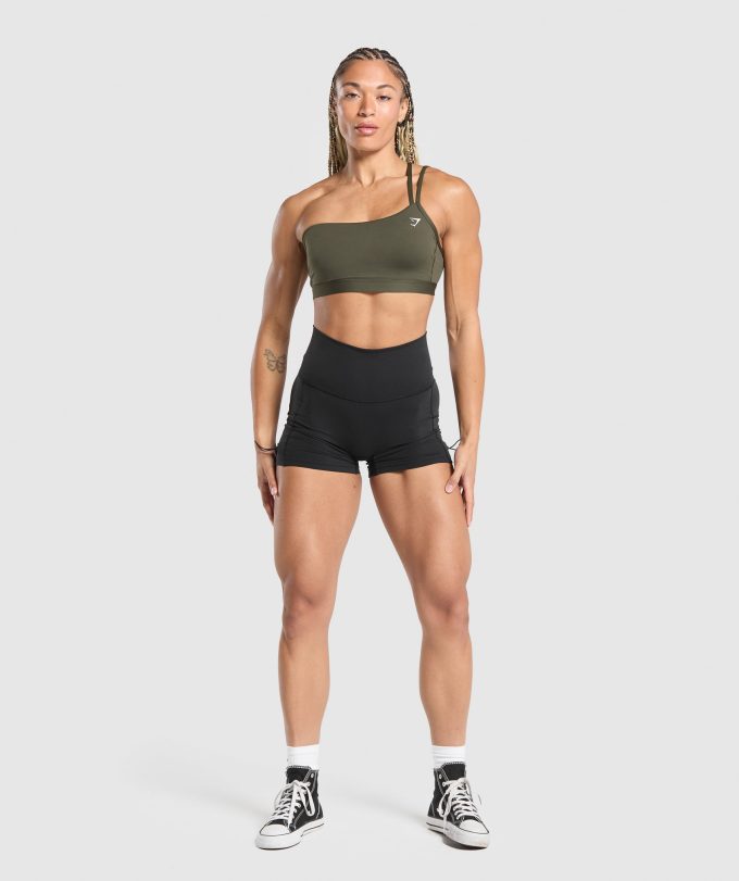 One Shoulder Sports Bra