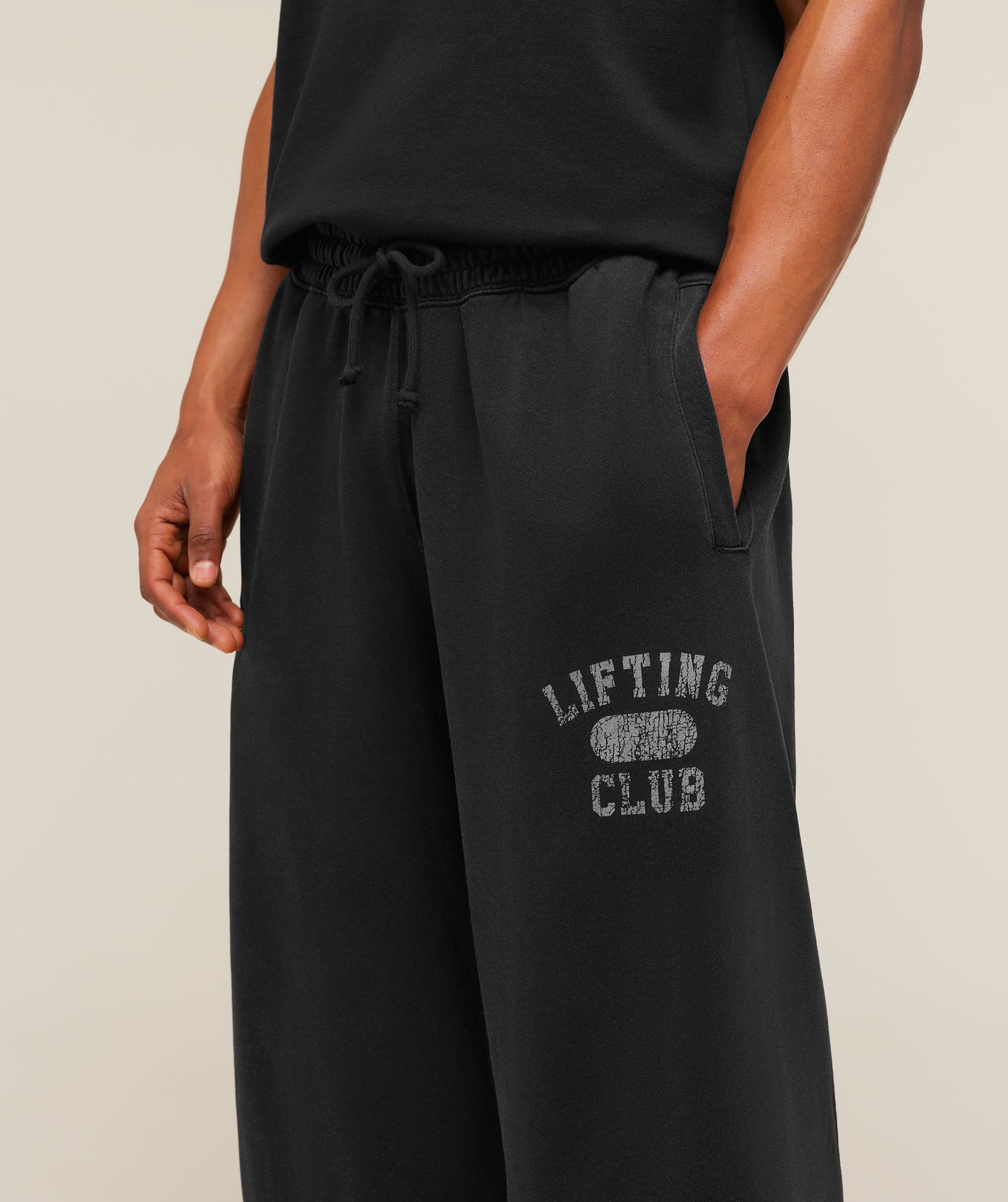 Retro Collegiate Graphic Wide Leg Pants - Image 5