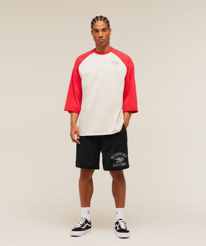 Retro Collegiate 3/4 Sleeve T-Shirt