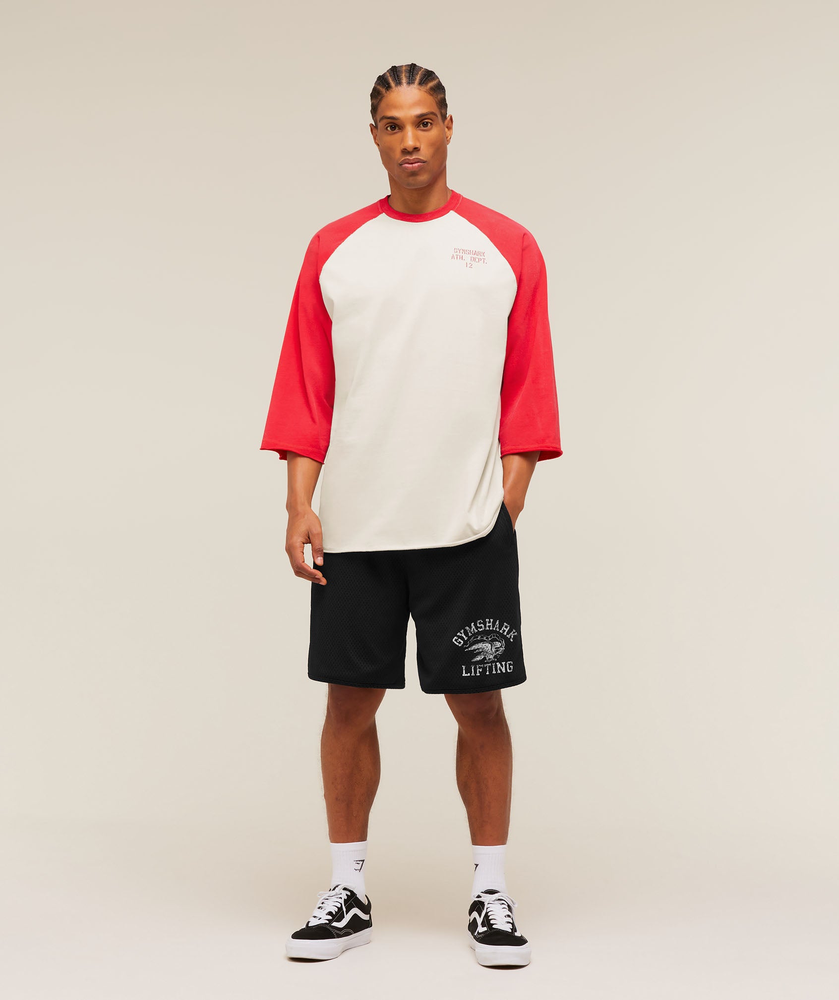 Retro Collegiate 3/4 Sleeve T-Shirt - Image 4