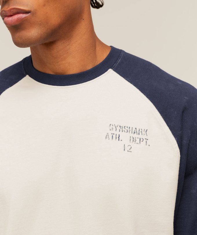 Retro Collegiate 3/4 Sleeve T-Shirt