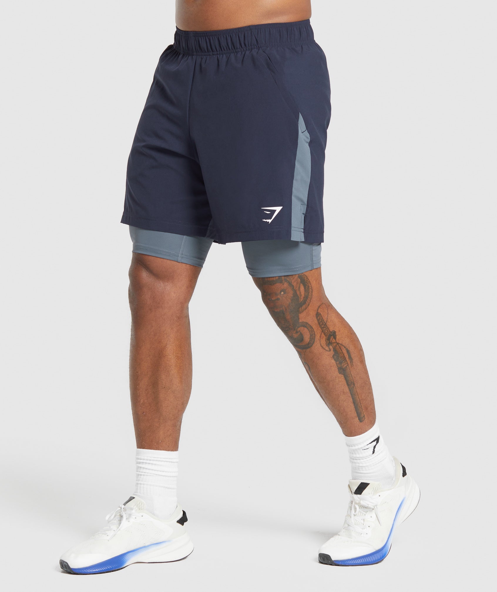 Sport 7" 2 in 1 Shorts - Image 3