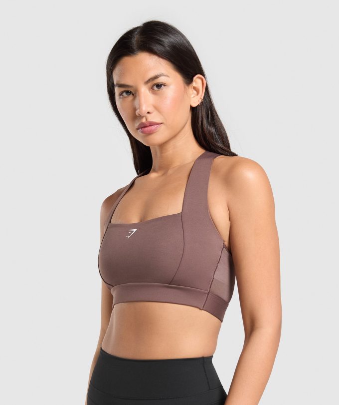 Square Neck Sports Bra
