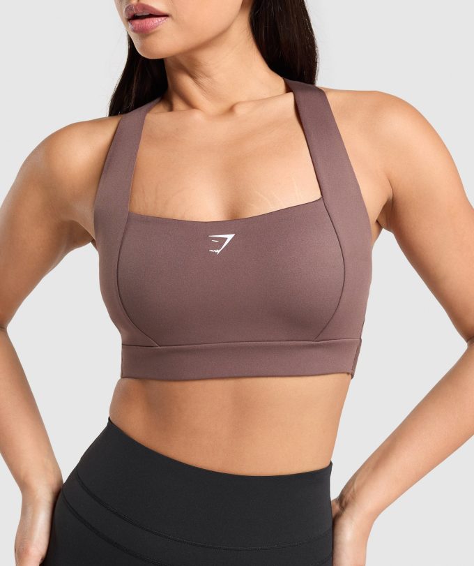 Square Neck Sports Bra