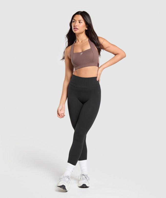 Square Neck Sports Bra