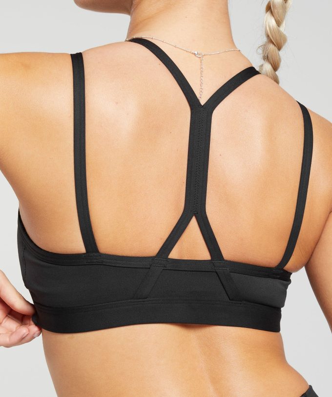 Strap Feature Sports Bra