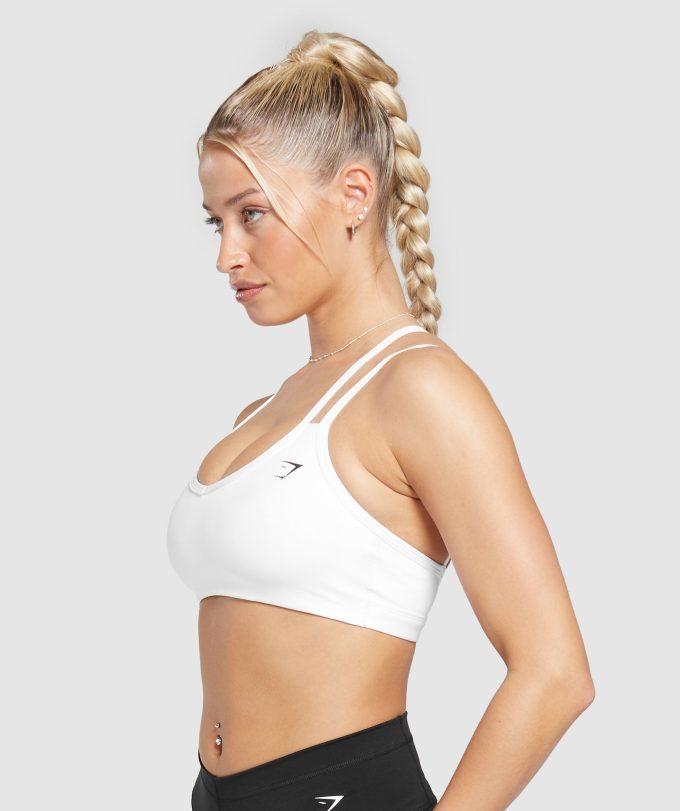 Strap Feature Sports Bra