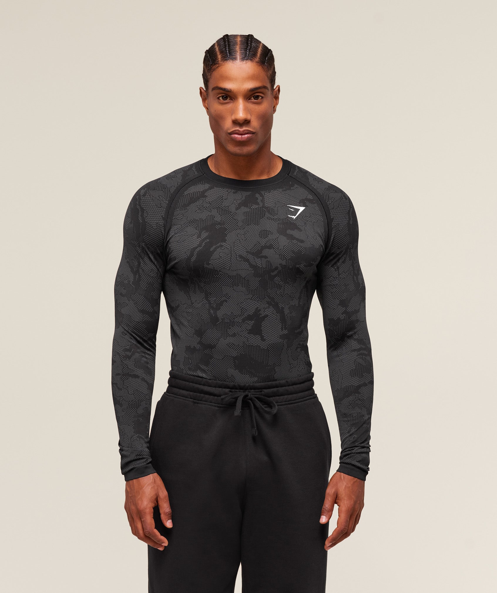 Geo Seamless Long Sleeve T-Shirt - Image 8