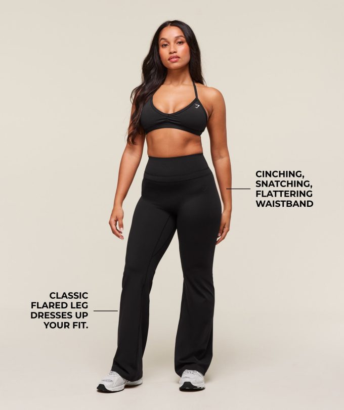 Whitney Short Flared Legging