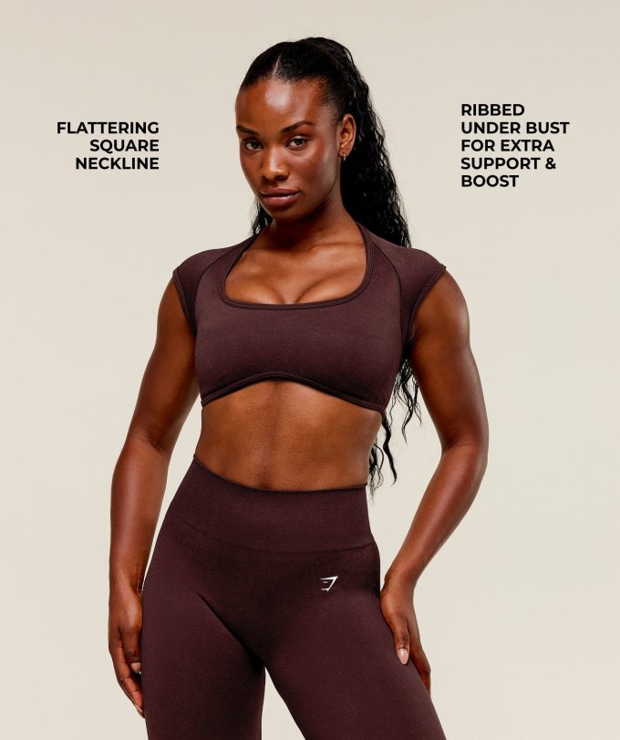 Adapt Fleck x Whitney Short Sleeve Crop Top