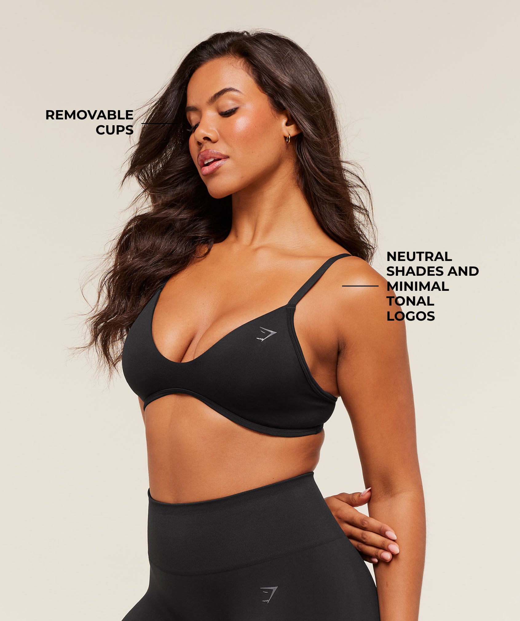 Soft Sculpt V-neck Sports Bra - Image 2
