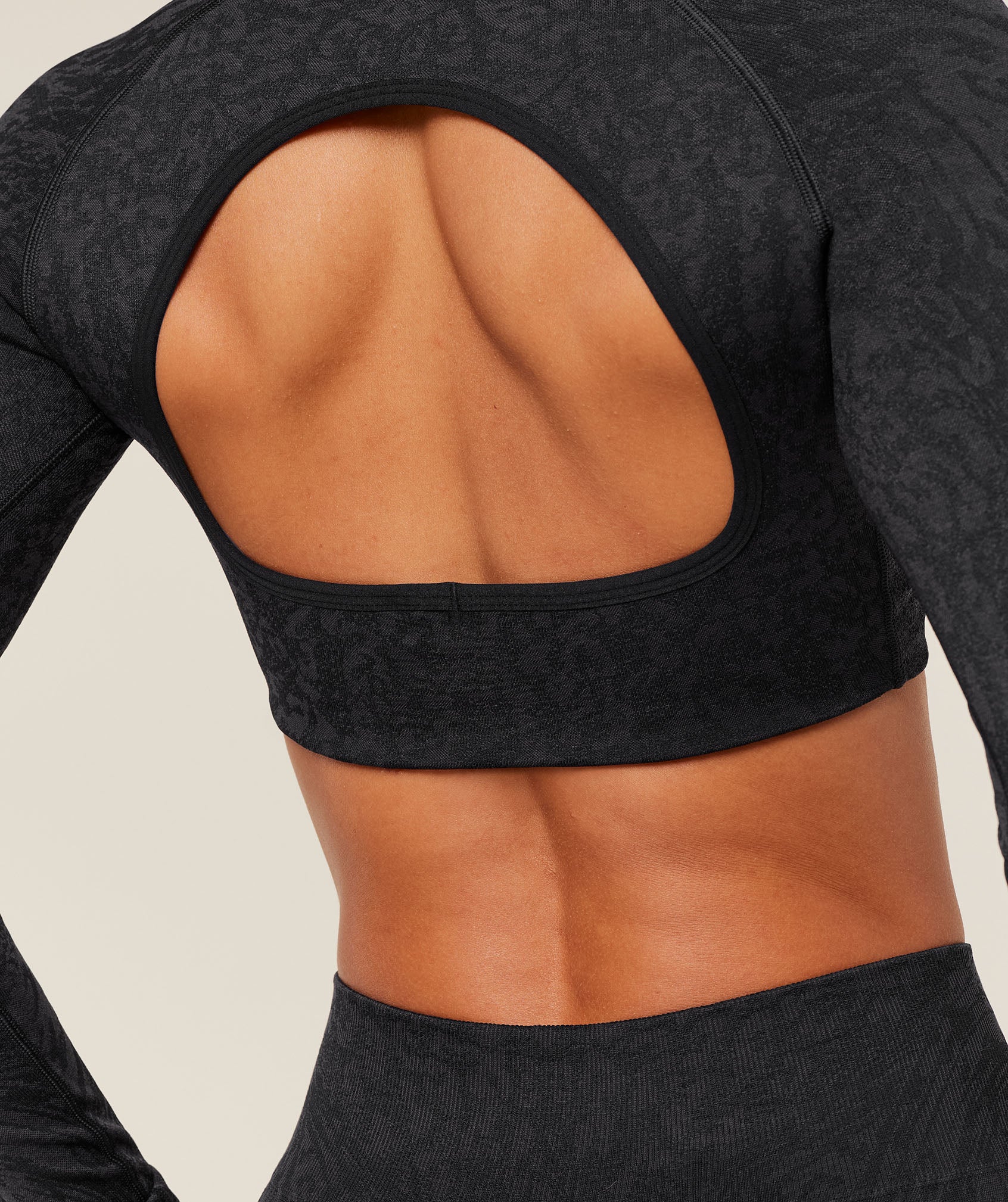 Adapt Animal X Whitney Long Sleeve Crop Top - Image 6