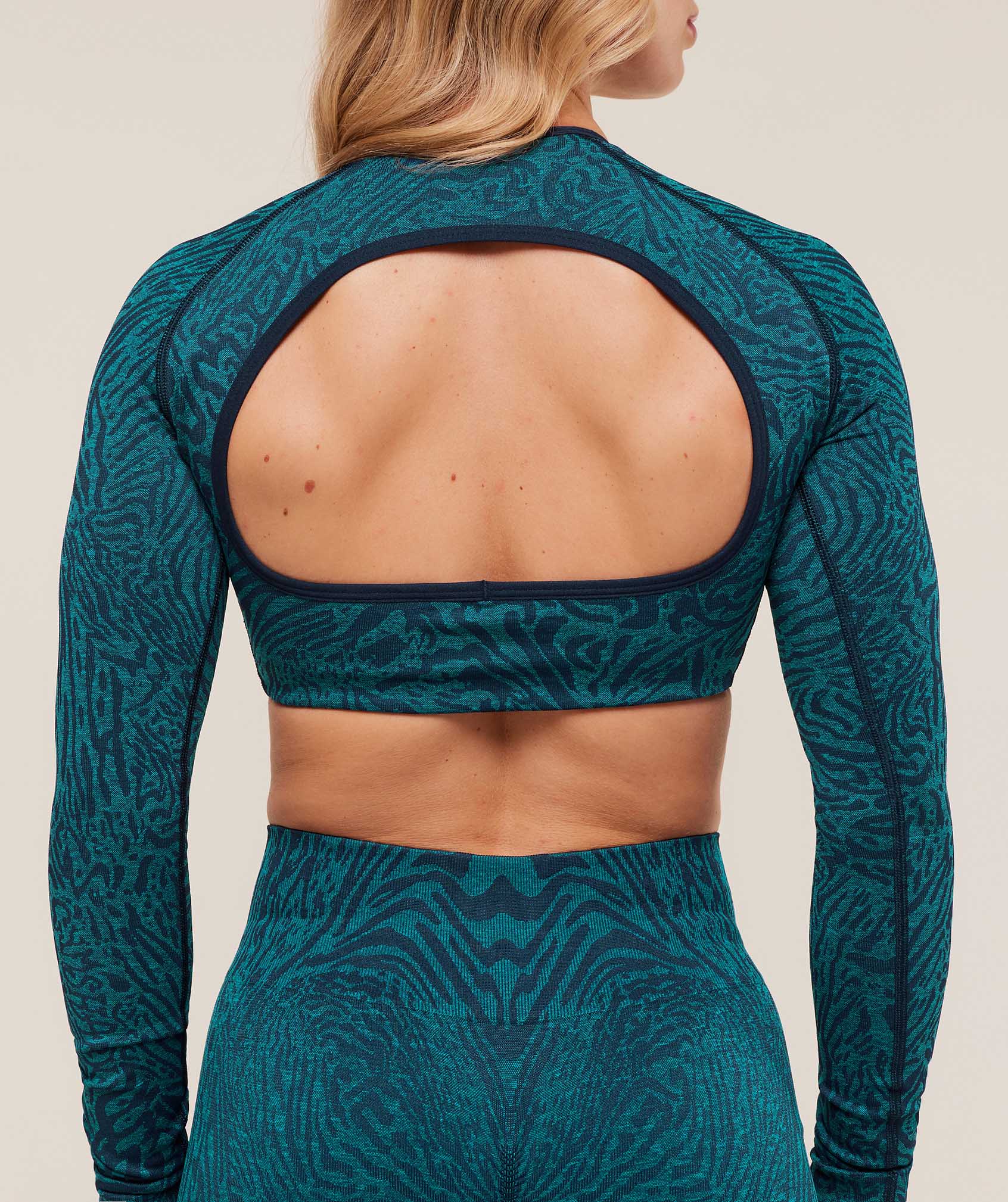 Adapt Animal Long Sleeve Crop Top - Image 6