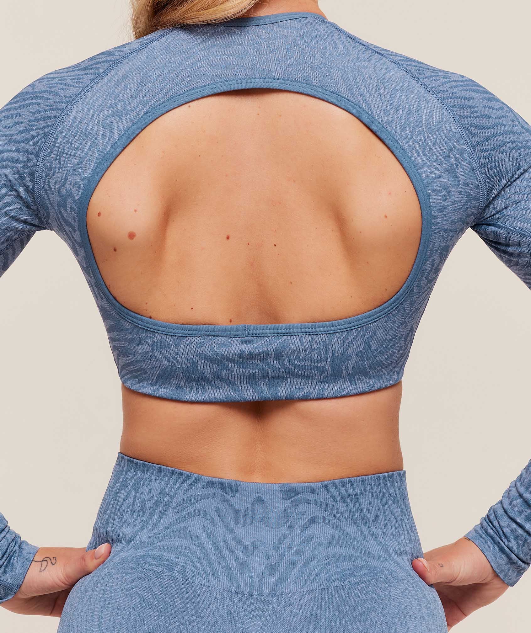 Adapt Animal Long Sleeve Crop Top - Image 6