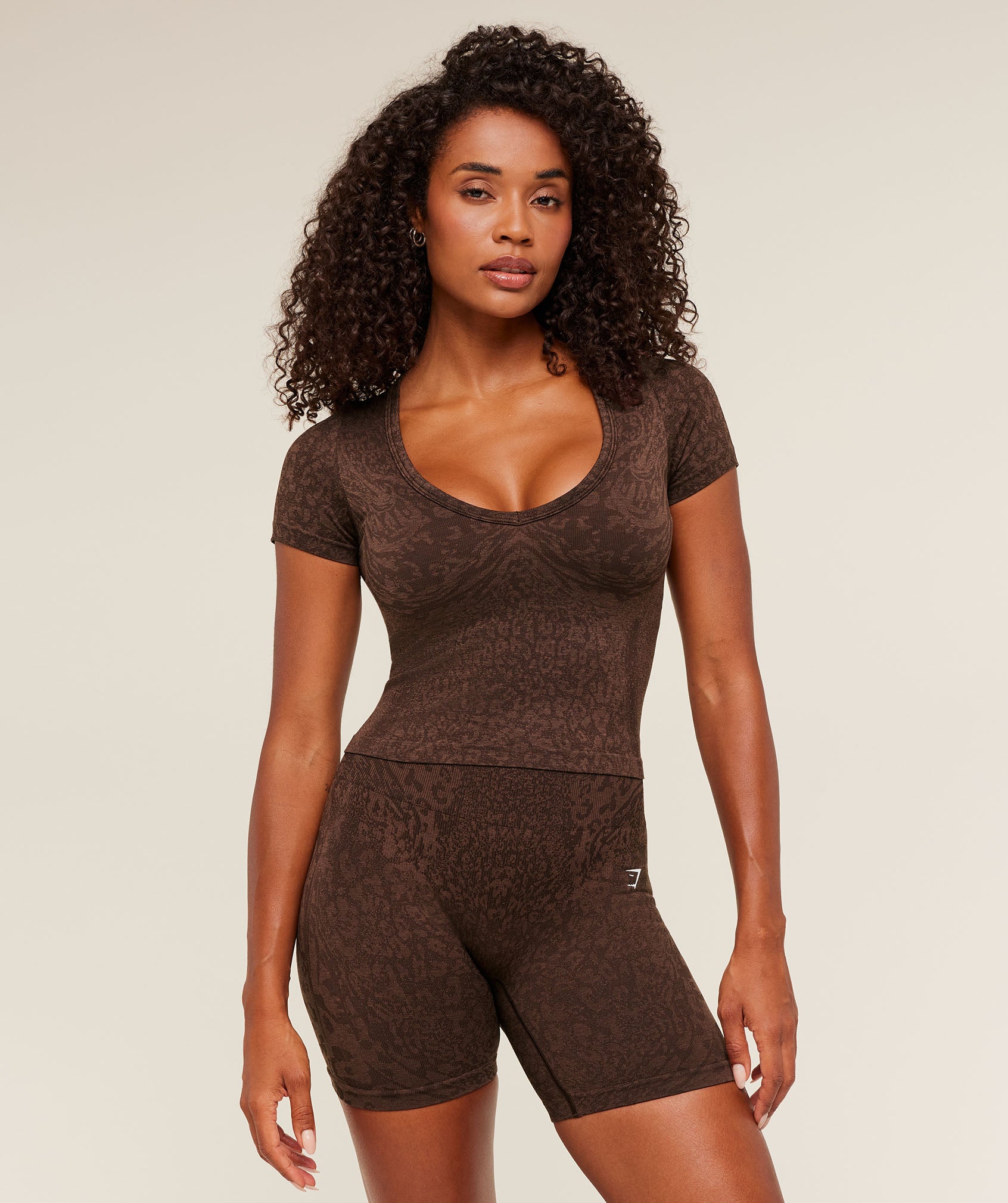 Adapt Animal X Whitney Short Sleeve Top - Image 9