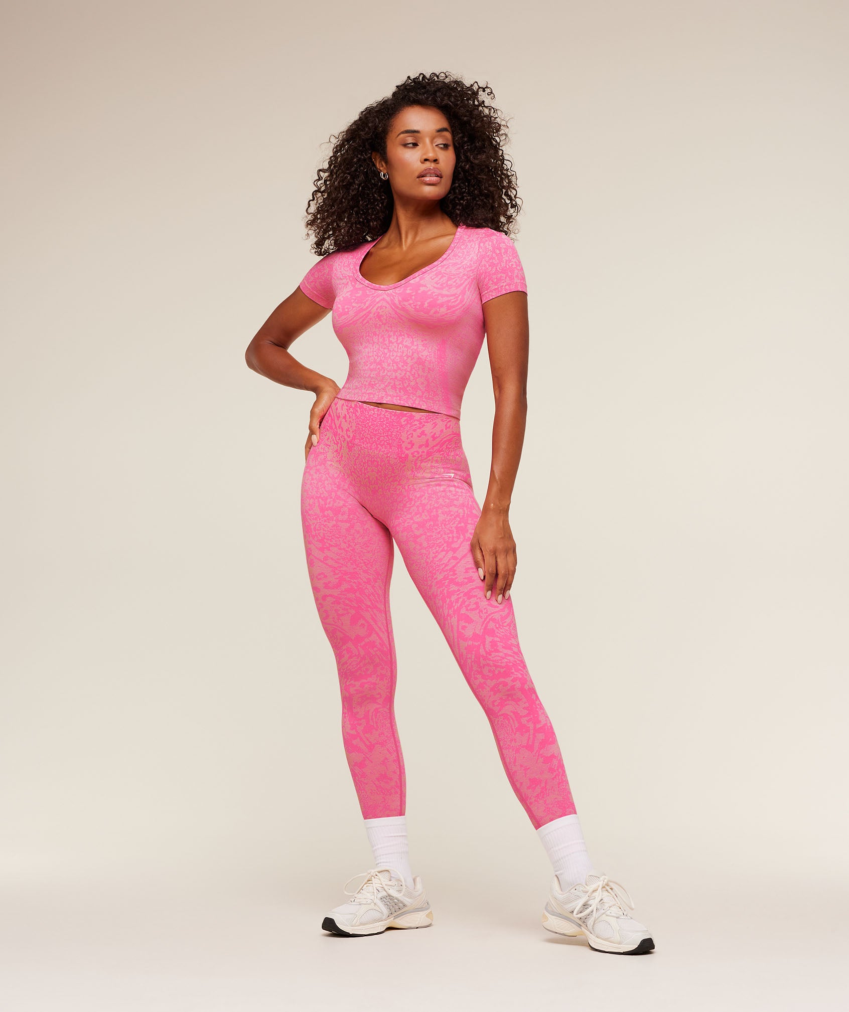 Adapt Animal X Whitney Short Sleeve Top - Image 5