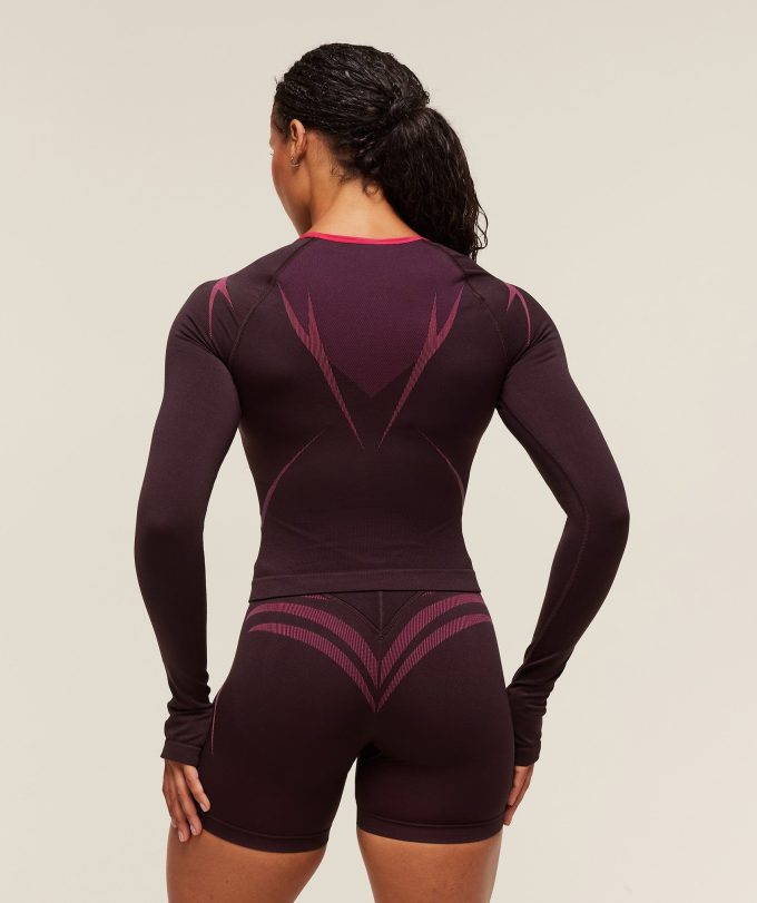 Apex Lift Seamless Long Sleeve Crop Top