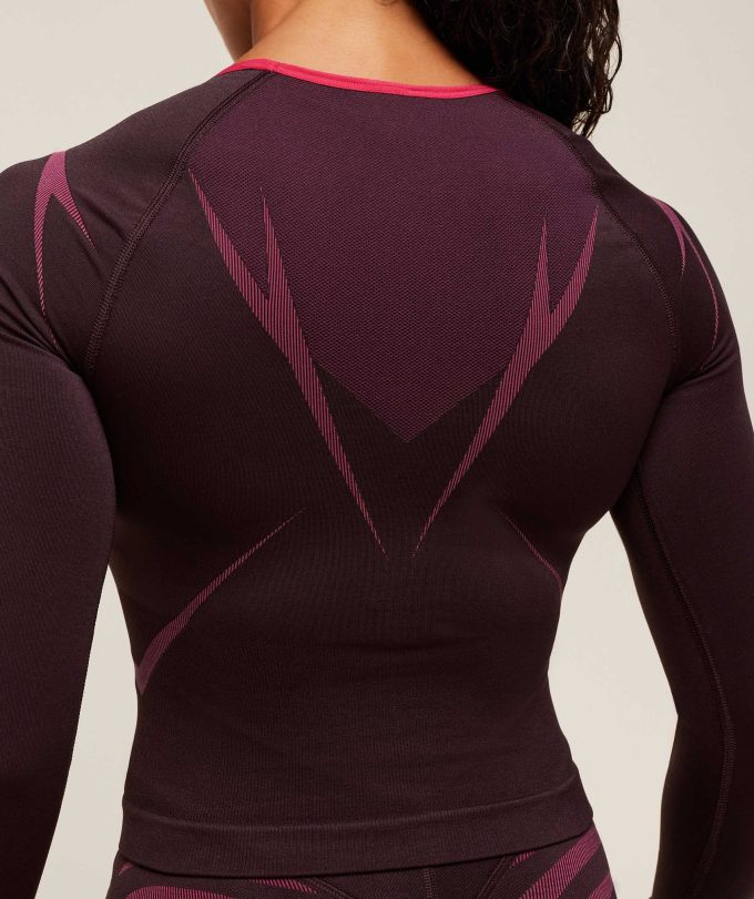 Apex Lift Seamless Long Sleeve Crop Top