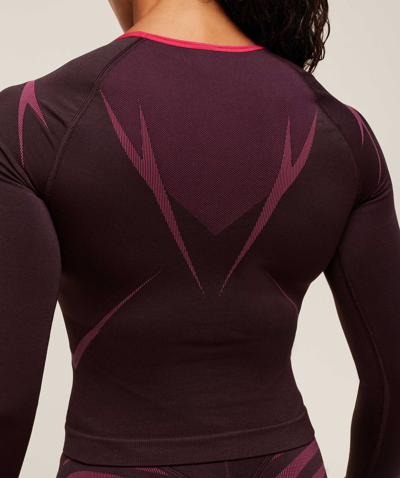 Apex Lift Seamless Long Sleeve Crop Top - Image 6