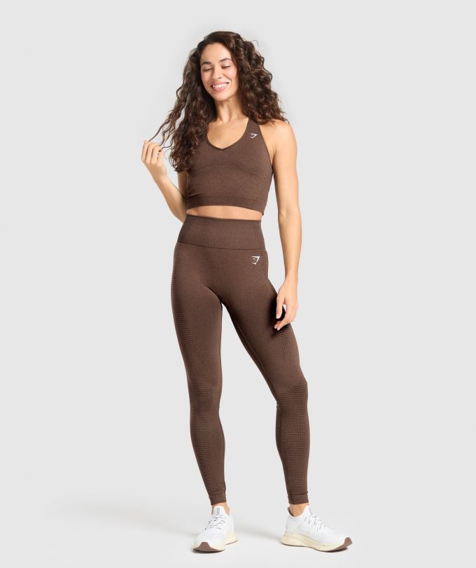 Vital Halter Neck Tank With Shelf