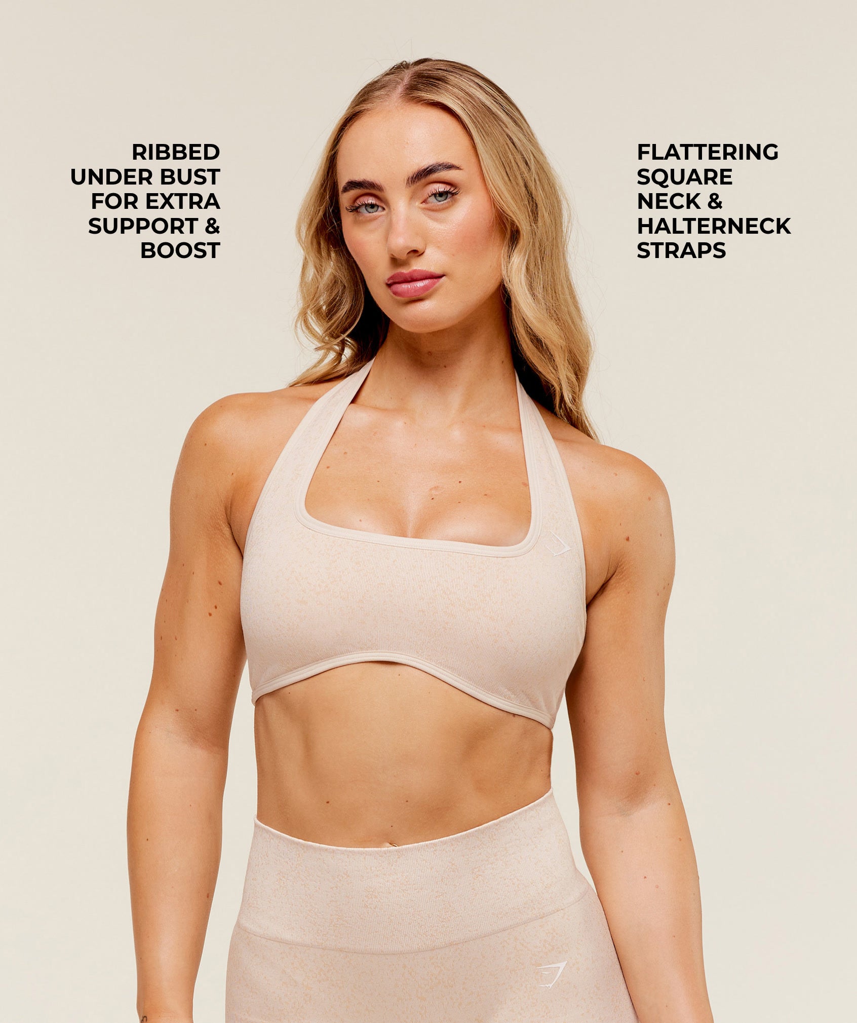 Adapt Fleck x Whitney Halterneck Sports Bra - Image 4