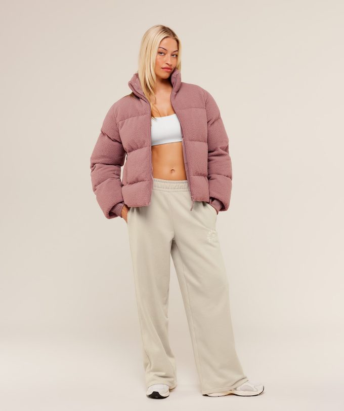 Sherpa Puffer Jacket