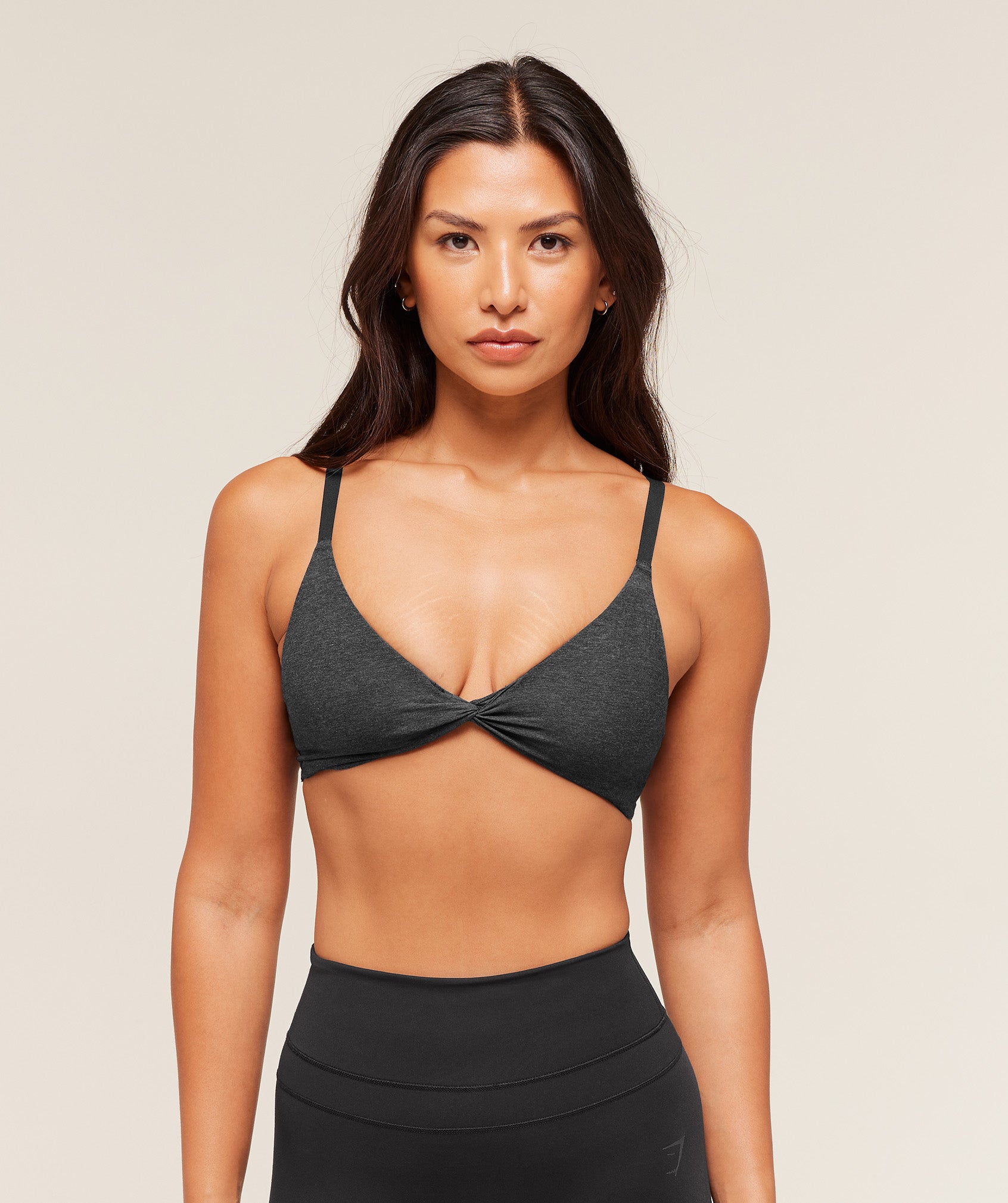 Cotton Twist Front Bralette - Image 7