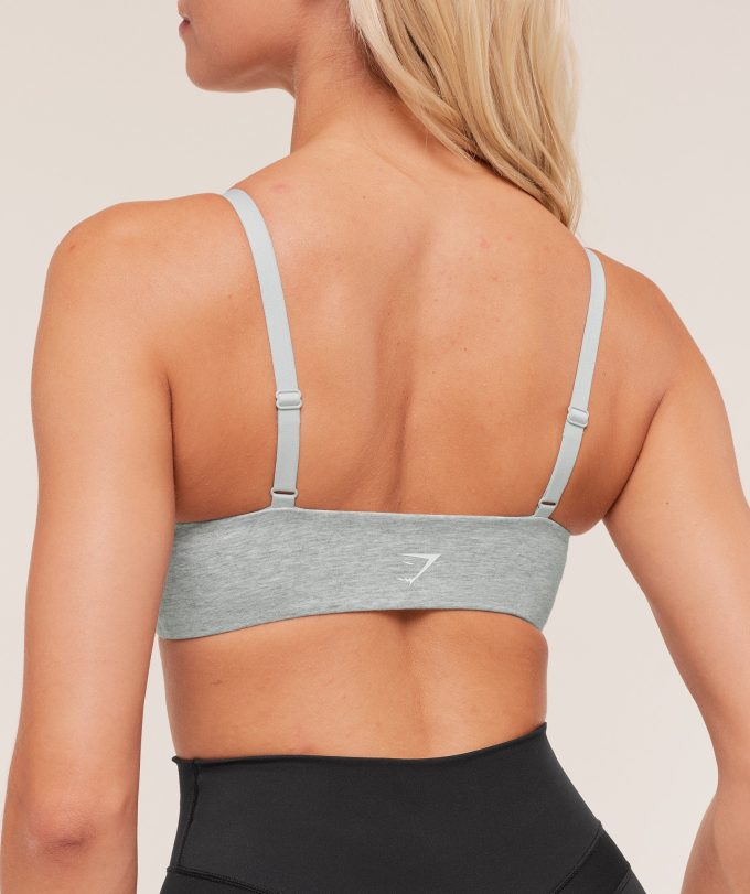 Cotton Twist Front Bralette