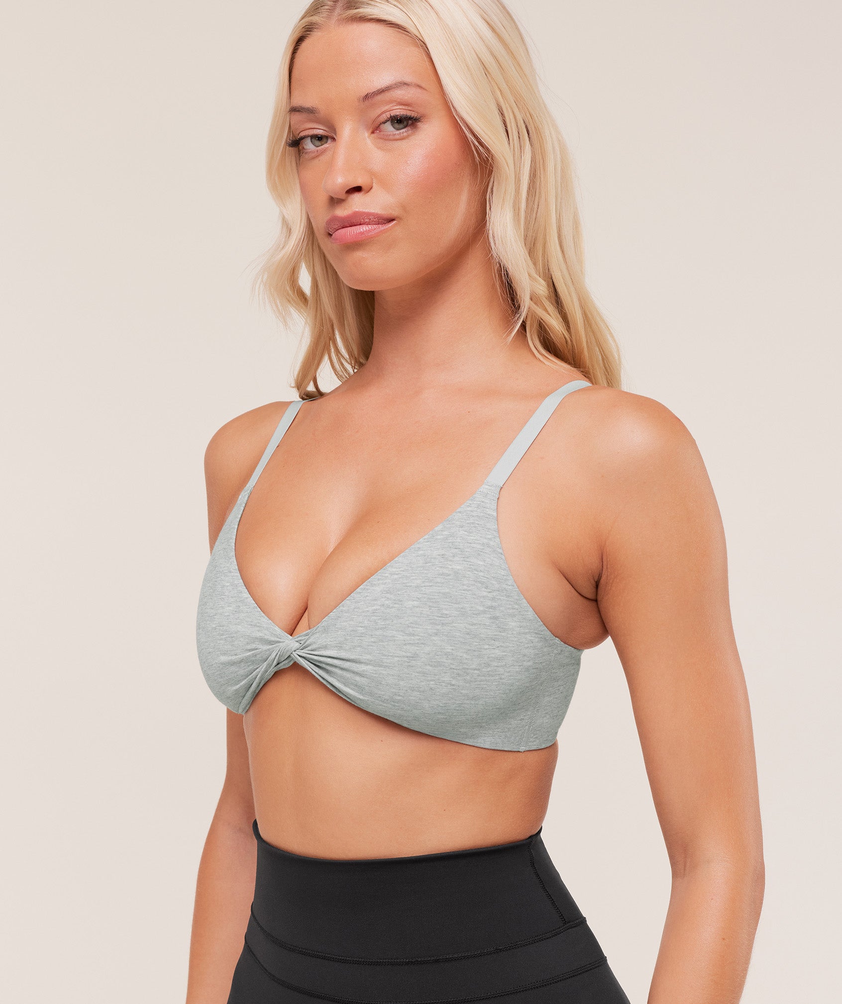 Cotton Twist Front Bralette - Image 5