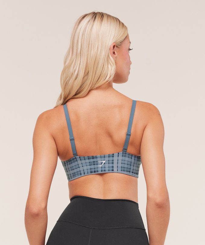 Printed Twist Front Bralette