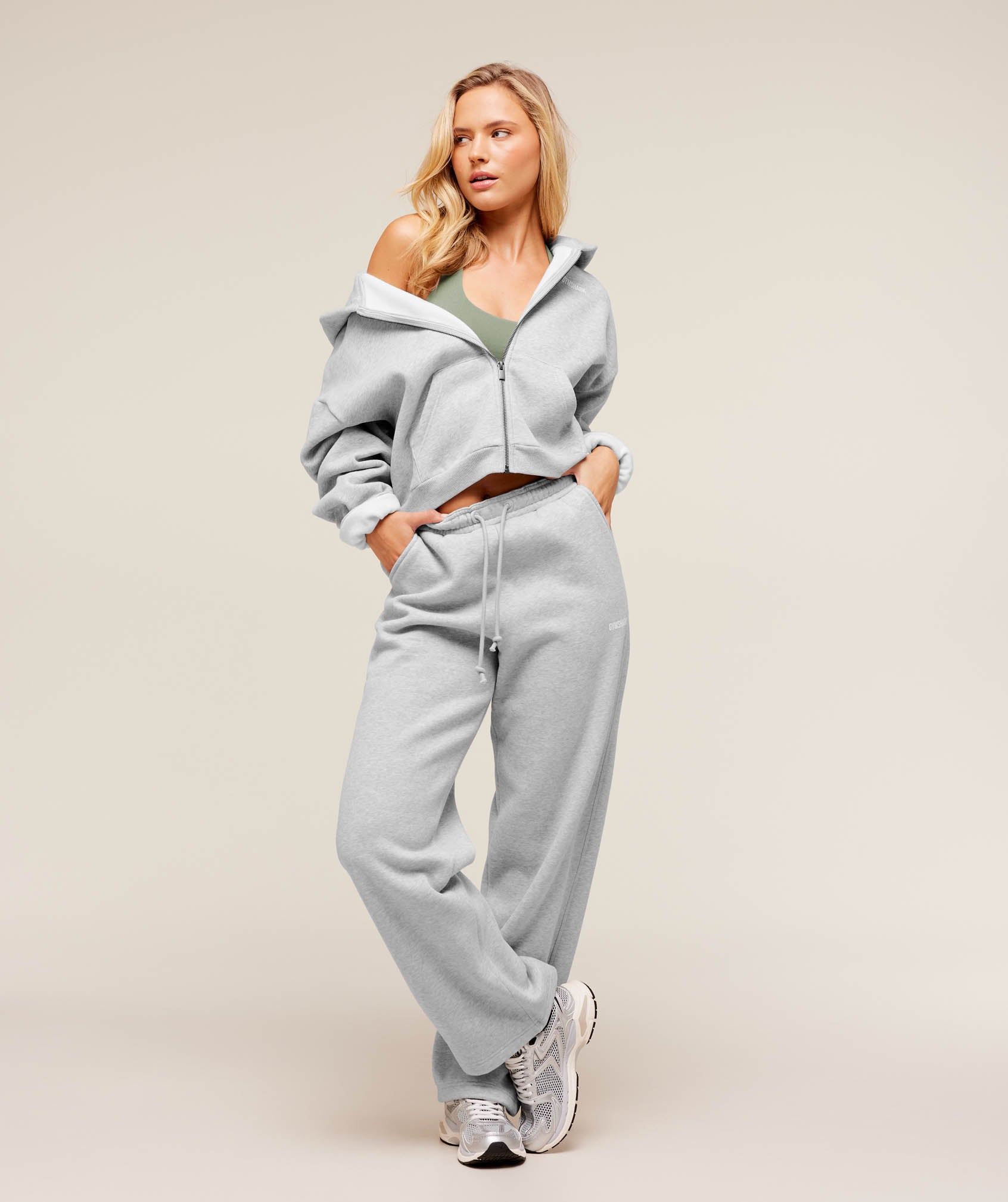 Cosy Luxe Zip Through Hoodie - Image 5