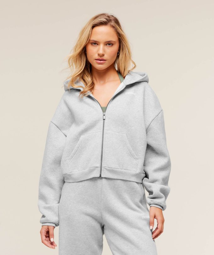 Cosy Luxe Zip Through Hoodie