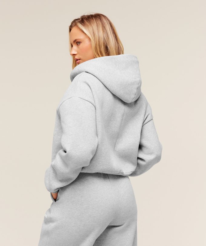 Cosy Luxe Zip Through Hoodie