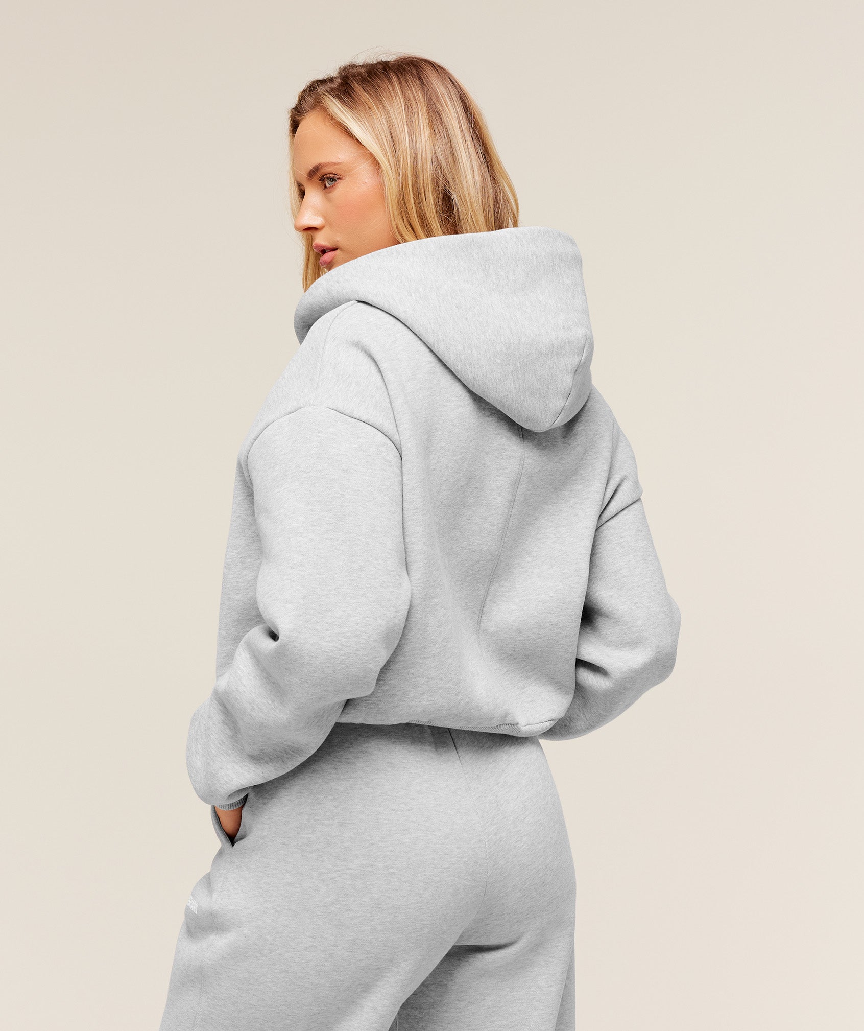 Cosy Luxe Zip Through Hoodie - Image 3