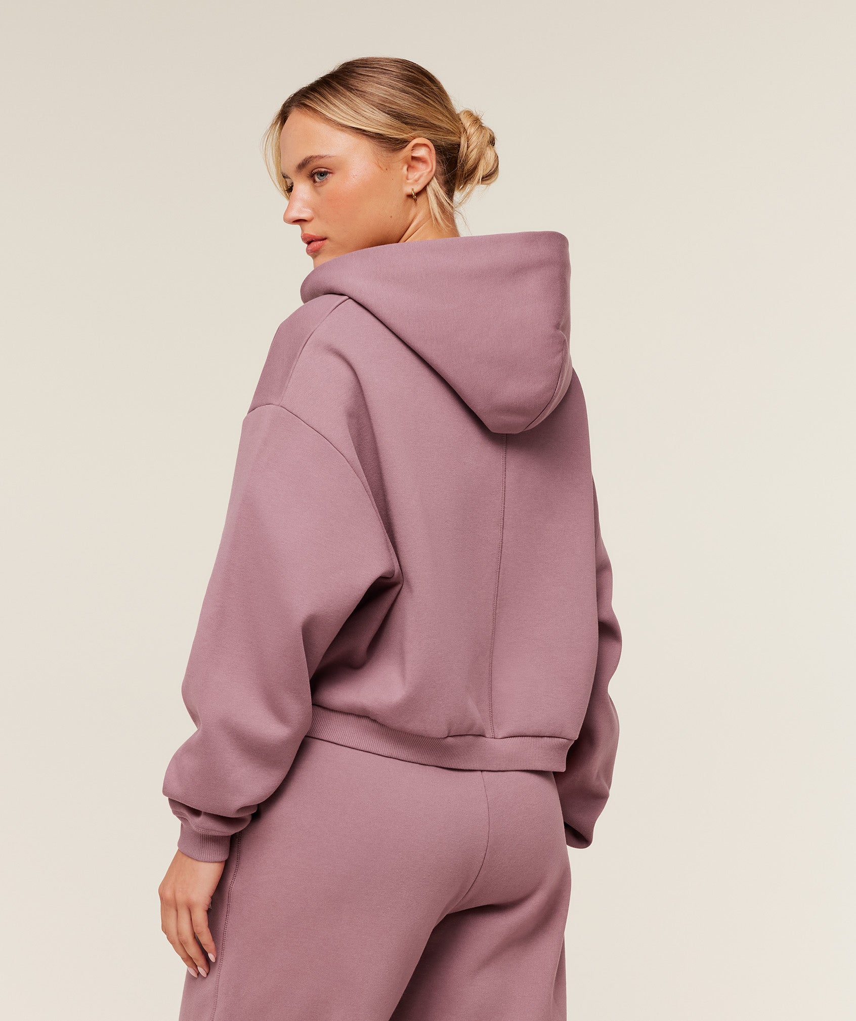 Cosy Luxe Zip Through Hoodie - Image 2