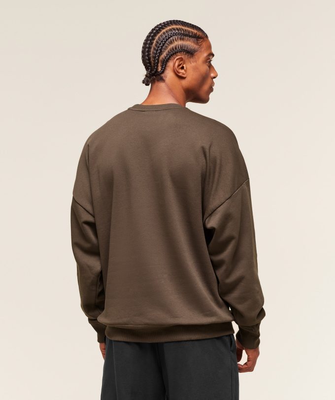 Oversized Crest Crew