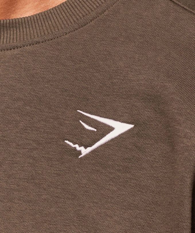 Oversized Crest Crew