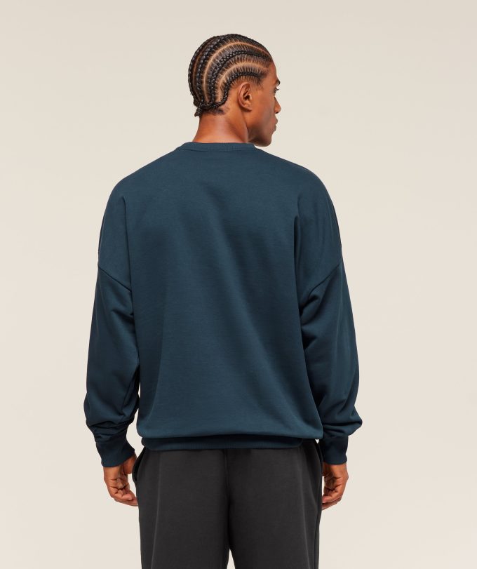Oversized Crest Crew