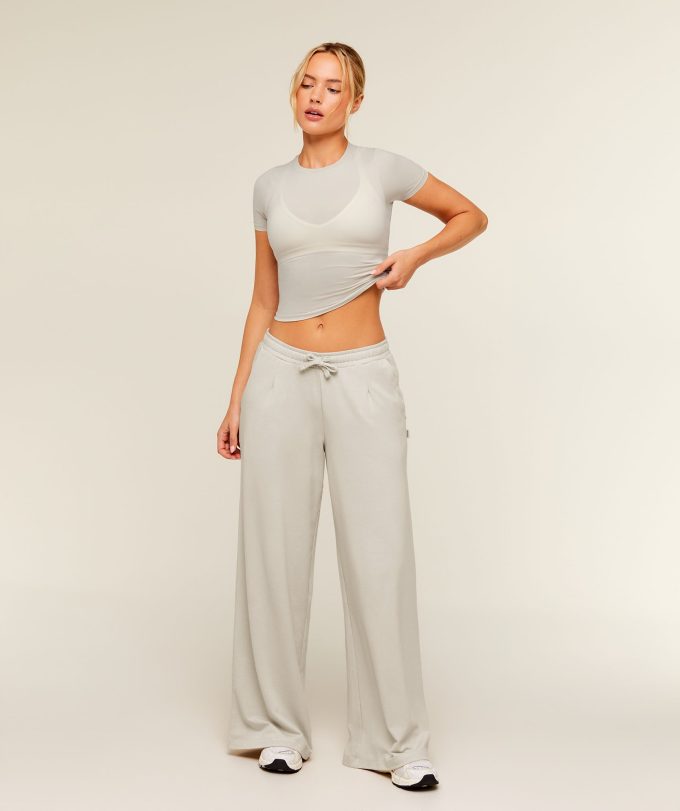 Lightweight Wide Leg Pants Regular