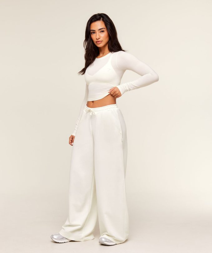 Lightweight Wide Leg Pant Short