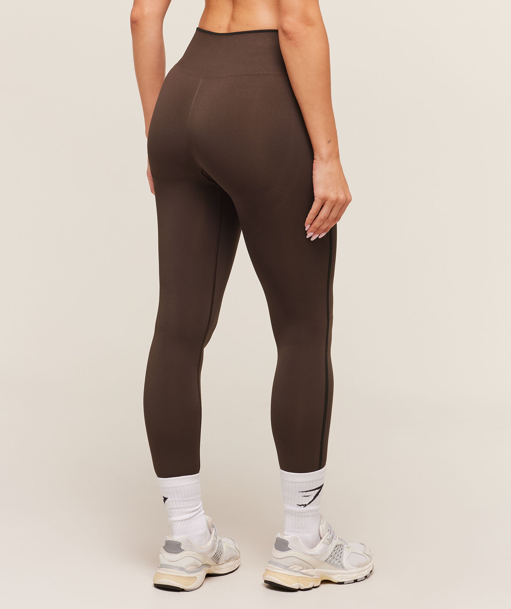 Everyday Seamless Contrast Leggings - Image 3