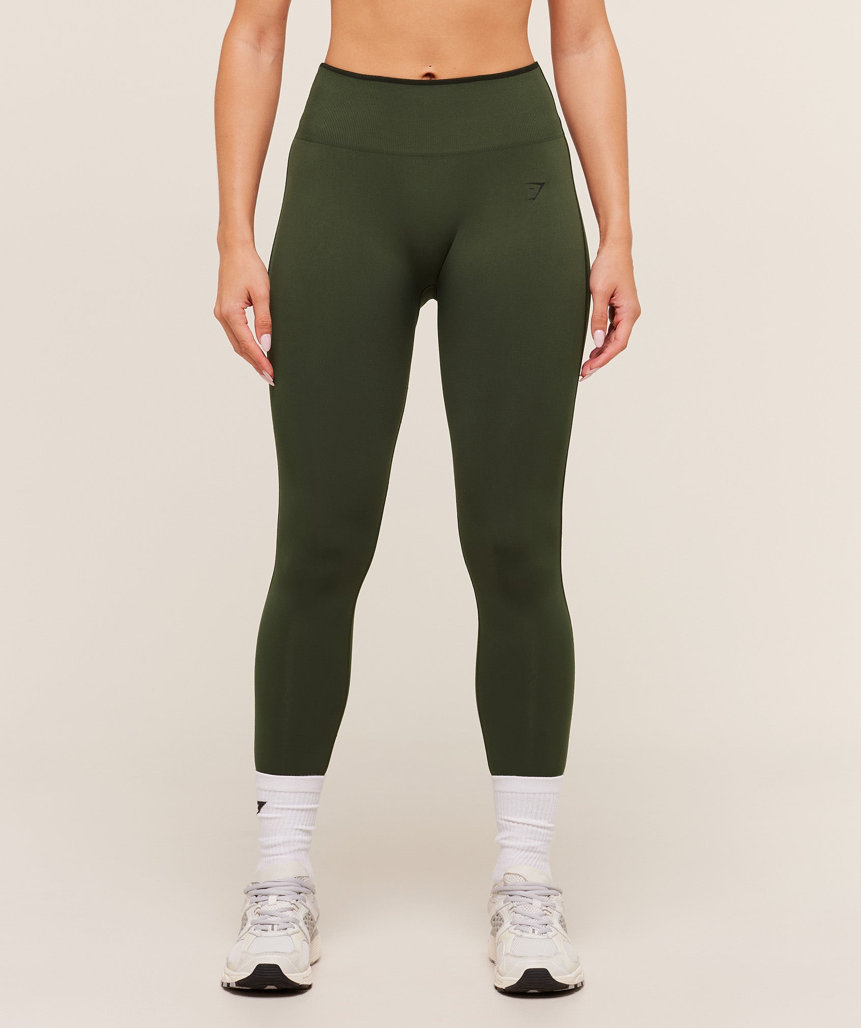 Everyday Seamless Contrast Leggings - Image 2
