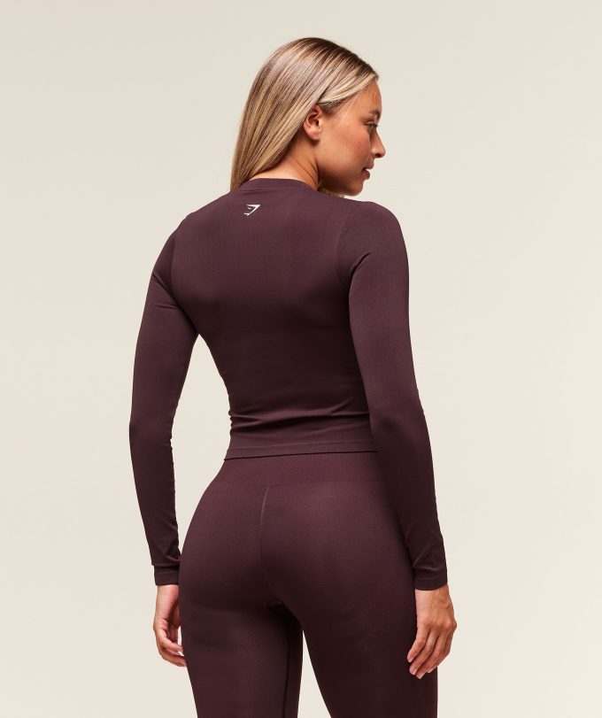 Everyday Seamless Zip Tracktop