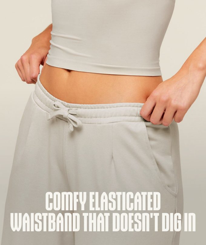 Lightweight Wide Leg Pant Short