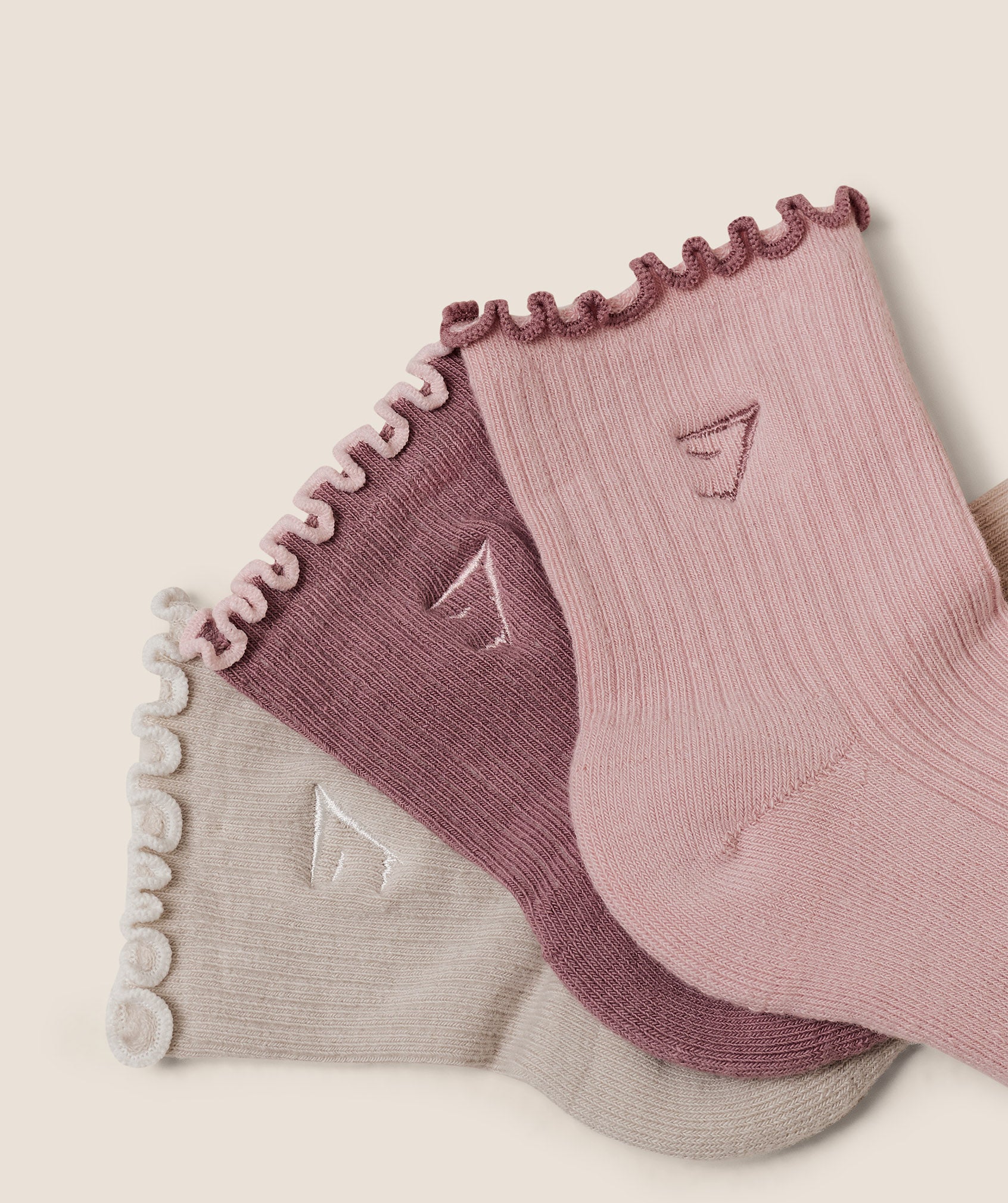 Midi Frill Socks 3pk - Image 2