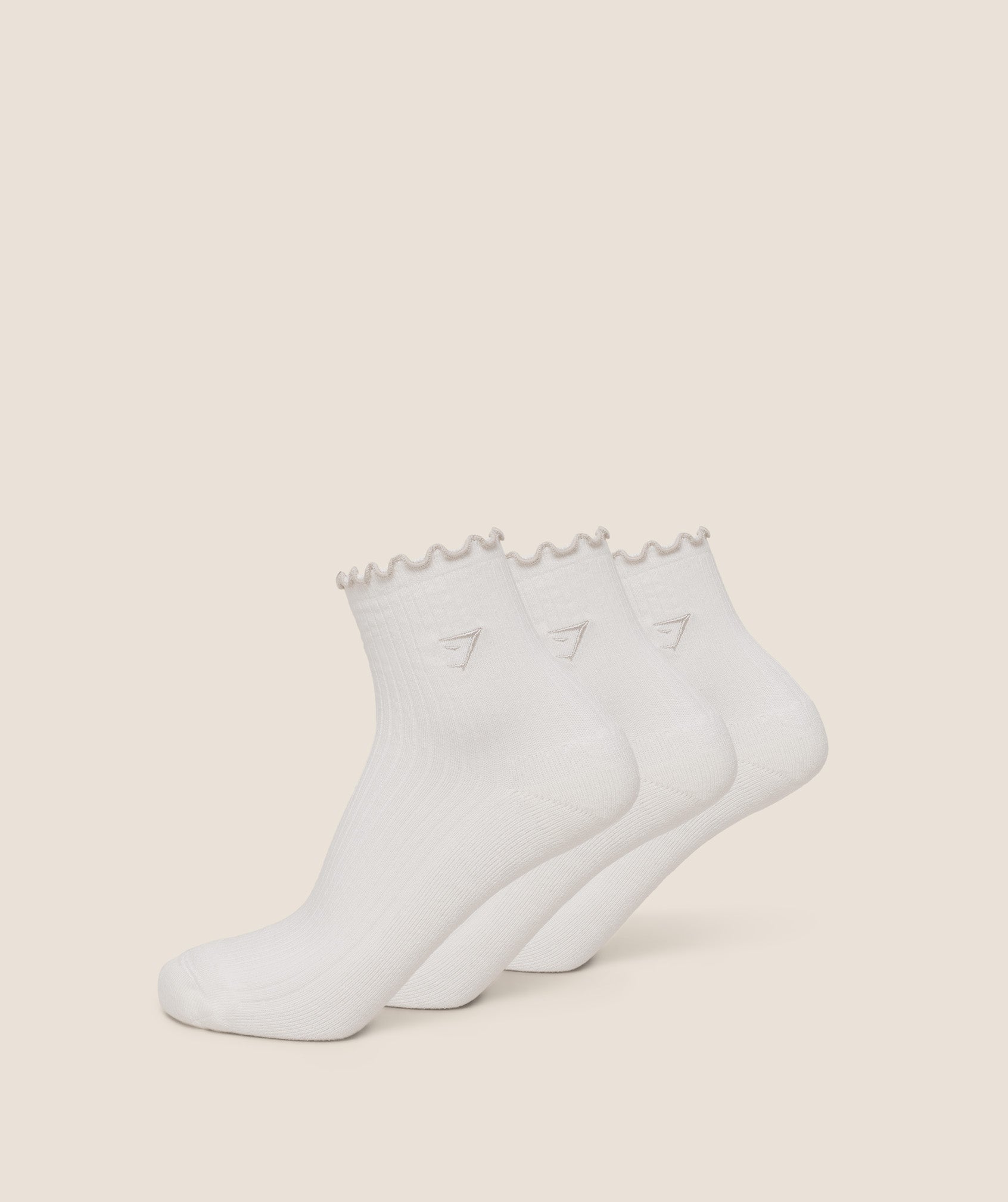 Midi Frill Socks 3pk - Image 3